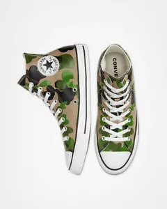 Converse Chucks Hi Camo Men's Sneaker Camouflage 166714C Size 4 Womens 6 - Picture 1 of 4