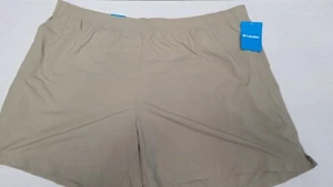 Neu mit Etikett Columbia Sandy River™ Damenshorts Übergröße 3X hellbraun "Tusk" 6 Zoll Schrittlänge - Bild 1 von 11