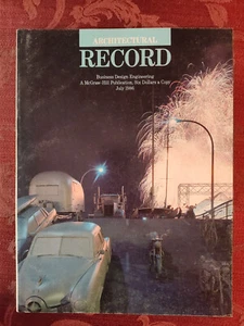 Architectural Record Magazine July 1986 Multifamily housing EXPO 86 Canada - Picture 1 of 1
