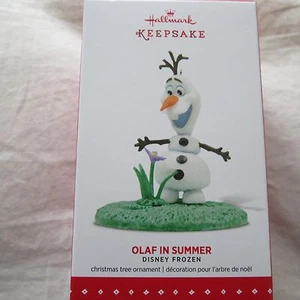 Olaf in Summer Frozen Hallmark recuerdo adorno Disney nuevo en caja - Imagen 1 de 1