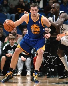 Golden State Warriors David Lee Signed 8x10 Photo COA - Picture 1 of 1