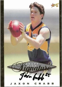 1998 Select Draft Pick Signature (SC18) Jaxon CRABB West Coast :::: - Picture 1 of 1
