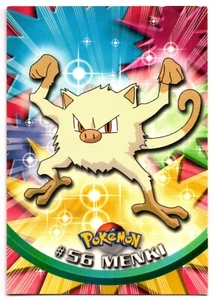 MENKI #56 CROMO / CARD POKEMON TRADING CARDS 1999-2000 TOPPS - Picture 1 of 2