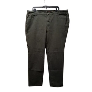 Style & Co. Jeans Women’s 22W Olive Green Slim Leg Stretch Denim - Picture 1 of 5