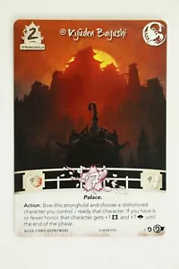 L5R Extended Art Kyuden Bayushi Underhand of the Emperor Celebration Promo - Picture 1 of 4