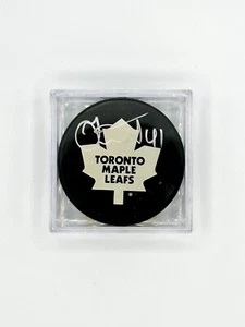 Nikolai Kulemin Signed Toronto Maple Leafs Puck COA - Picture 1 of 2