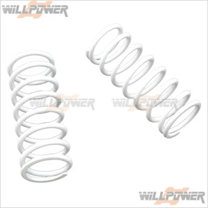 1/8 DM-1 Rear Shock Spring,White * 2 pcs #DMS-12 (RC-WillPower) Hongnor Jammin - Picture 1 of 1