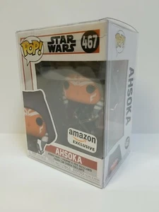 Funko POP! Star Wars: The Mandalorian Hooded Ahsoka with Dual Sabers #467 W/PRO - Bild 1 von 6