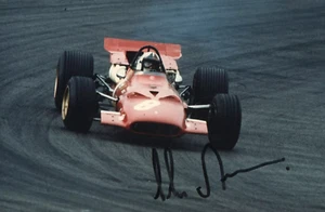 *** CHRIS AMON - FERRARI/FERRARI - SIGNED - F! *** 7x5 photo (deceased) - Picture 1 of 2