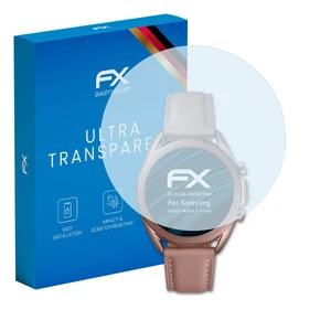 atFoliX 3x Screen Protector for Samsung Galaxy Watch 3 41mm clear - Zdjęcie 1 z 8