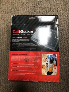 Phone Call Blocker Privacy Protection Black Screens Calls Blocks Callers ID - Picture 1 of 10