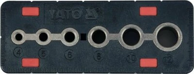 Bohrschablone Bohrlehre Lochreihe Schablone Bohrhilfe Bohrführung Bohrerführung - Bild 1 von 4