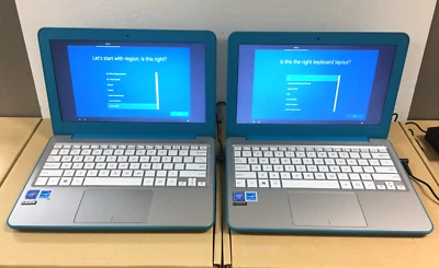 Lot of 2*Bad Battery* Asus VivoBook W202NA-DH02 11.6" Laptop/N3350/4GB/64GB eMMC - Image 1 of 4
