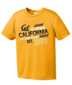 One Image Teen-Boys Offsides Youth Short Sleeve Polyester California Bears MED - Picture 1 of 5
