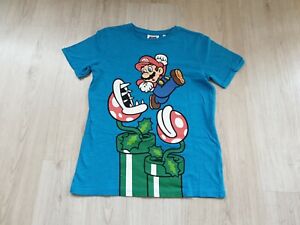 Super Mario Marioworld Tshirt Shirt Top Sommershirt Gr. 146/152 TOP 