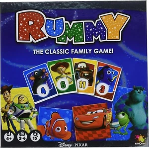 Disney Pixar Rummy Juego de Mesa - El Clásico Juego Familiar - 2015 - SELLADO - Imagen 1 de 2