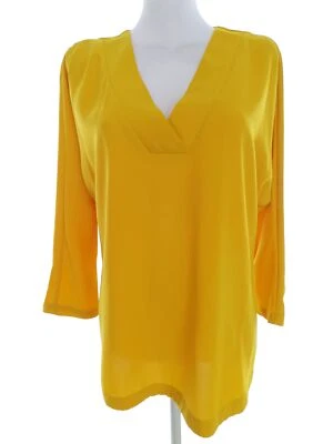 Jasper Conran  T. 14 (42) Amarillo Blusa Manga 3/4 - Imagen 1 de 4