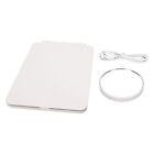 Whiteled Light Mirror 3 Colors Light Modes Rechargable Portable Folding Gsa
