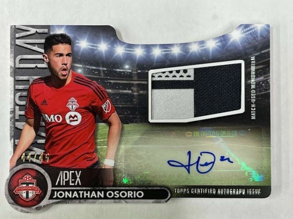 2016 Topps APEX MLS Soccer INSERT/AUTO/RELICS Pick From List/Complete Your Set - Image 1 of 1