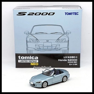 Tomica Limited Vintage NEO LV-N280c Honda S2000 2006 1/64 TOMYTEC TOMY NUEVO Foto 1 de 4