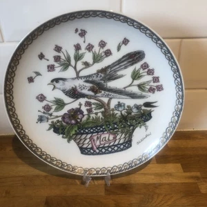 Vintage Hutschenreuther Collector Plate Of The Month May Ole Winther 10” - Picture 1 of 4