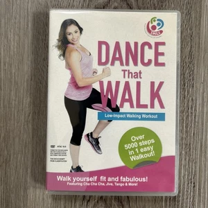 Dance That Walk Low-Impact Walking Workout DVD 45 Minute Home Exercise Movie - Imagen 1 de 5