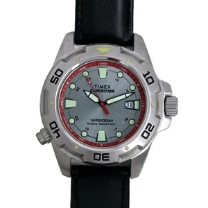 Timex Expedition Quartz 905 S4 Diver Vintage Menâs Watch T49622 Vintage - Picture 1 of 7