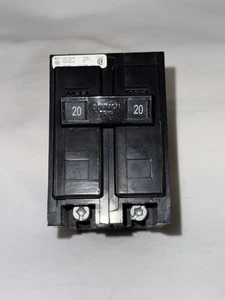 Disyuntor de 2 polos Eaton BAB2020 Cutler Hammer *USADO* - Imagen 1 de 5