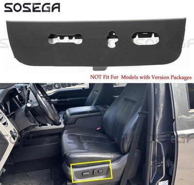Cubierta bisel protector asiento delantero izquierdo para Ford Super Duty F250 Lariat 2011-2016 Foto 1 de 4