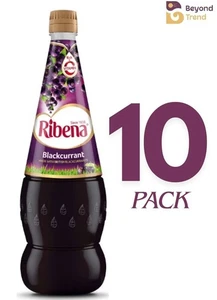 Ribena Schwarze Johannisbeere Getränk Konzentrat 50,72 flüssige Unzen 1,5 L Vitamin C reich - 10 Stück - Bild 1 von 1