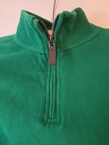 Crewcuts Boys Pullover 10 Cotton Blue Long Sleeve 1/4 Zip - Picture 1 of 5