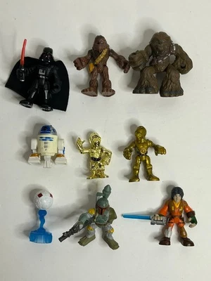 Hasbro Star Wars Galactic Heroes Playskool Figura LOTE DE 9 Ezra Boba R2-D2 Vader Foto 1 de 4