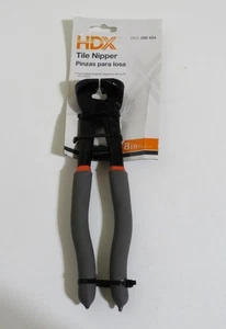 Pair of Tile Nippers HDX Carbide Tipped 8" Long - Picture 1 of 6