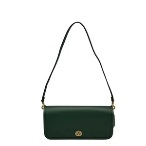 Coach Hunter Dinky Bag grün handschuhgegerbtes Leder CW641 - Bild 1 von 12