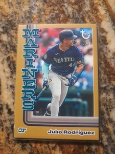 2024 Topps Brooklyn Series - Julio Rodriguez /50 Gold #31 - Bild 1 von 2