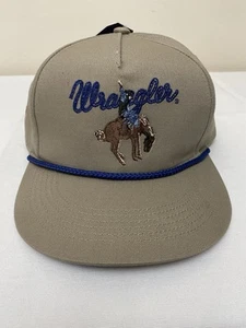 Gorra ajustable Wrangler para hombre vaquero rodeo logotipo bordado - Imagen 1 de 8