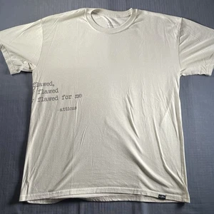 Atticus Hemd Herren Large Beige Blink 182 Mark Hoppus Tom DeLonge Punk Rock - Bild 1 von 7