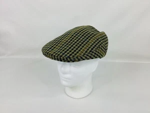 Lock & Co. Hatters Flat Cap Golf Caddy Cabbie England 🏴 SIZE 7-1/2 - Picture 1 of 9
