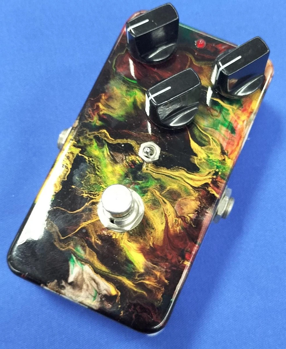 ギター Landgraff DynamicOverdrive Clone John Landgraff Dynamic Overdrive #2163 2012 Swirl Colored Effect