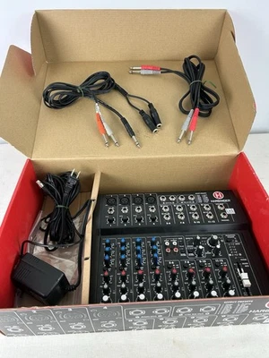 Harbinger L1202FX 12-Channel Mixer with Effects - Black - Image 1 of 4