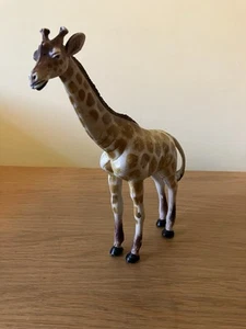 Vintage massive Kunststoff Giraffe Safari Tier Figur fantastischer Zustand - Bild 1 von 7