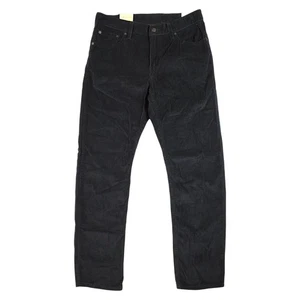 Levis 511 Corduroy Jeans Womens 28x30 Black Slim Fit 5-Pocket Stretch Pants NEW - Picture 1 of 7