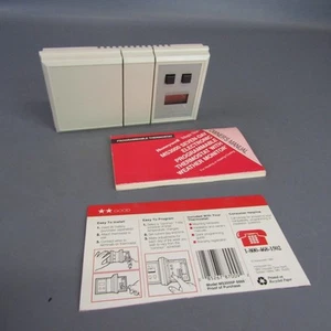 Honeywell MagicStat MS3000 Programmable Thermostat 7-Day Weather Monitor - Picture 1 of 5