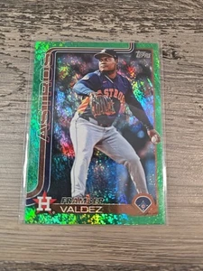 2025 Topps Series 2 Framber Valdez 65/99 Green #544 Astros - Picture 1 of 2