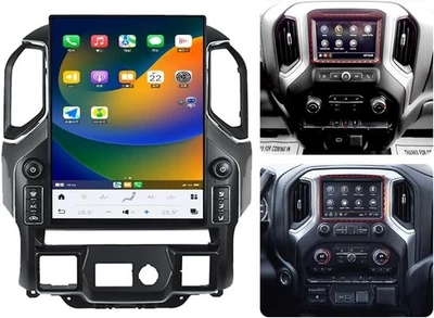 15.6" Android Tesla Style Radio For Chevrolet Silverado GMC 2019-2024 GPS Stereo Foto 1 de 4