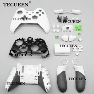 For Xbox One Elite Series 1 Controller DIY White Full Housing Shell Buttons Kit - Picture 1 of 40