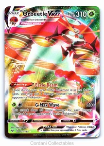 Orbeetle VMAX 021/185 - Vivid Voltage - Pokemon Card - Near Mint - Picture 1 of 2