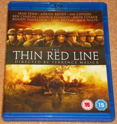 THE THIN RED LINE - Sean Penn - UK Blu Ray movie, played once - Image 1 of 2