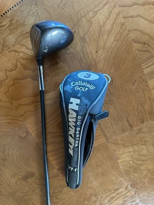Callaway Hawkeye VFT Big Bertha Titanium 3Wood System 60 R varilla de grafito diestro 44" Foto 1 de 4