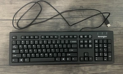 Kensington Keyboard For Life PK1100U K64370A K72446US Tested Working USB Connect - Image 1 of 3